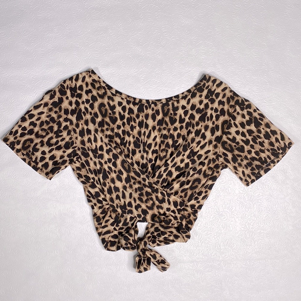Heavenly by Victoria XS Crop Top Cheetah